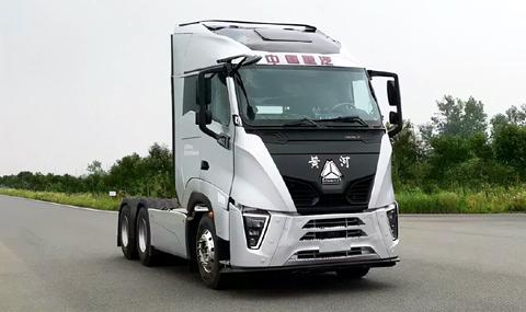 Китайски влекач стана най-обтекаемият сериен камион в света