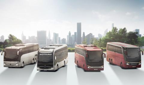 Активни въздушни филтри с антивирусен слой в автобусите Mercedes-Benz и Setra