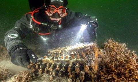 В Балтийско море откриха уникална нацистка машина