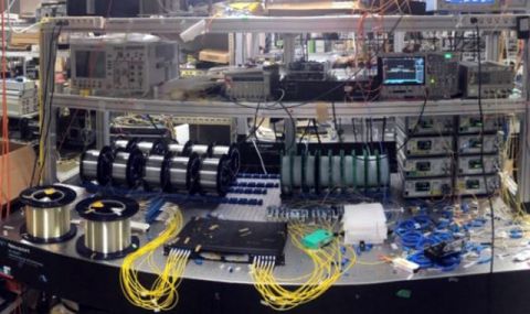 Нов рекорд за предаване на данни чрез оптични влакна