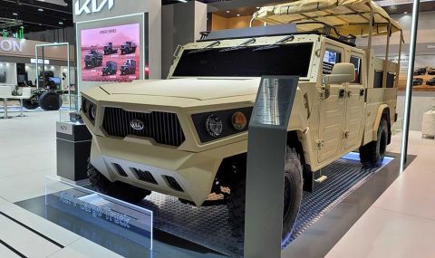 Kia показа военен всъдеход