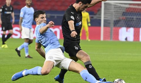 Манчестър Сити не срещна особени затрудения срещу Борусия Мьонхенгладбах