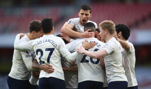 Манчестър Сити срази Арсенал с гол в 76-ата секунда