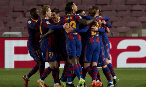 Меси и Гризман донесоха пети пореден успех на Барселона