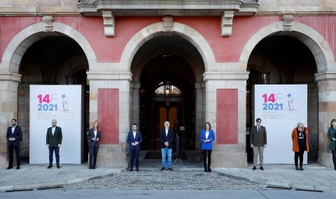 Призив за активност на вота в Каталуния