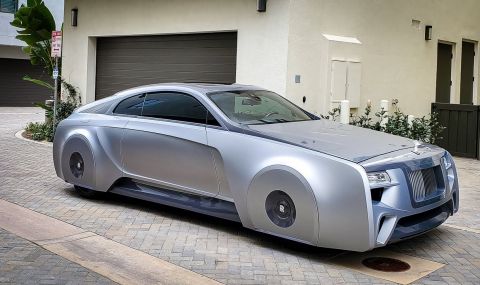 Странният Rolls-Royce на Джъстин Бийбър