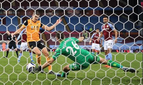 Астън Вила и Уулвърхемптън си спретнаха отегчително равенство