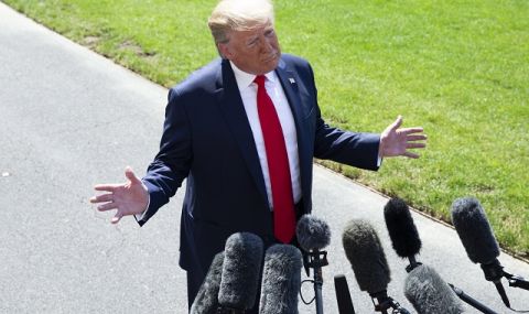 Тръмп се завърна в Ню Йорк за първи път, откакто напусна Белия дом