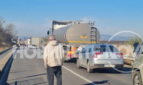 Катастрофа затвори околовръстното на София