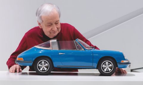 Този макет на Porsche 911 е направен преди повече от 50 години