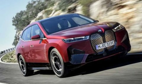 BMW iX ще изминава близо 1000 километра с едно зареждане