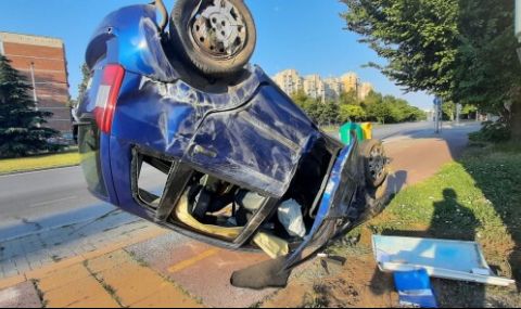 Тежка катастрофа в Пловдив