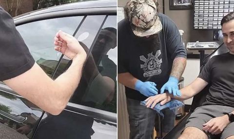 Собственик на Tesla имплантира чип в ръката си, за да отключва колата и дома си