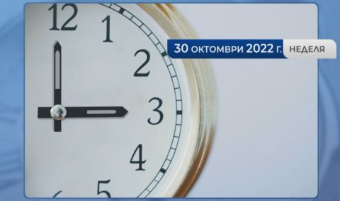Тази нощ връщаме часовниците с час назад