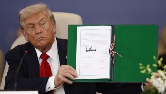 Тръмп и другите посредници подписаха декларация за войната в Газа