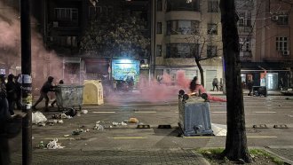 МВР все oще не дава изявление за безредиците в центъра на София